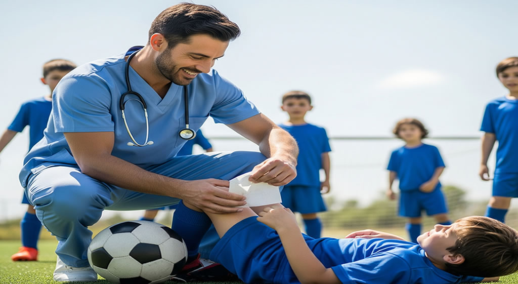 Medicos para partidos de futbol en capital federal